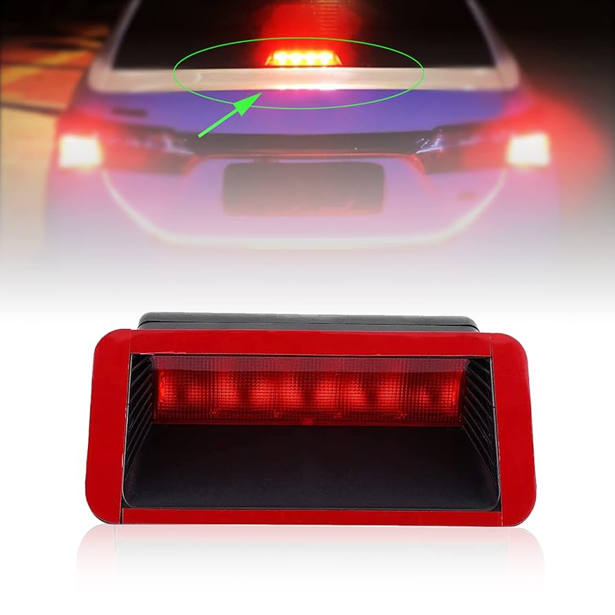 パーツ LED HIGH MOUNT STOP LAMP Type II LED 3rd Third Brake Light, 12V Universal High Mount Brake